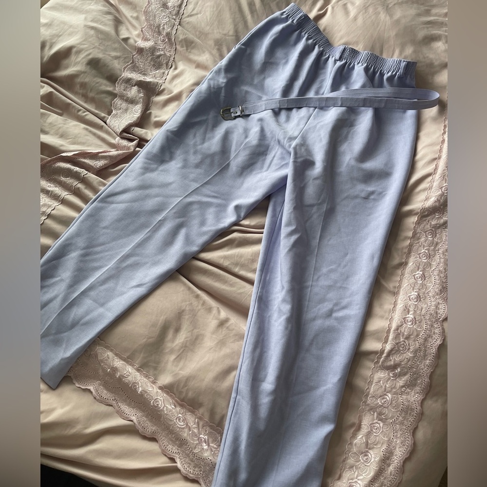 Lilac TanJay Dress pants with belt